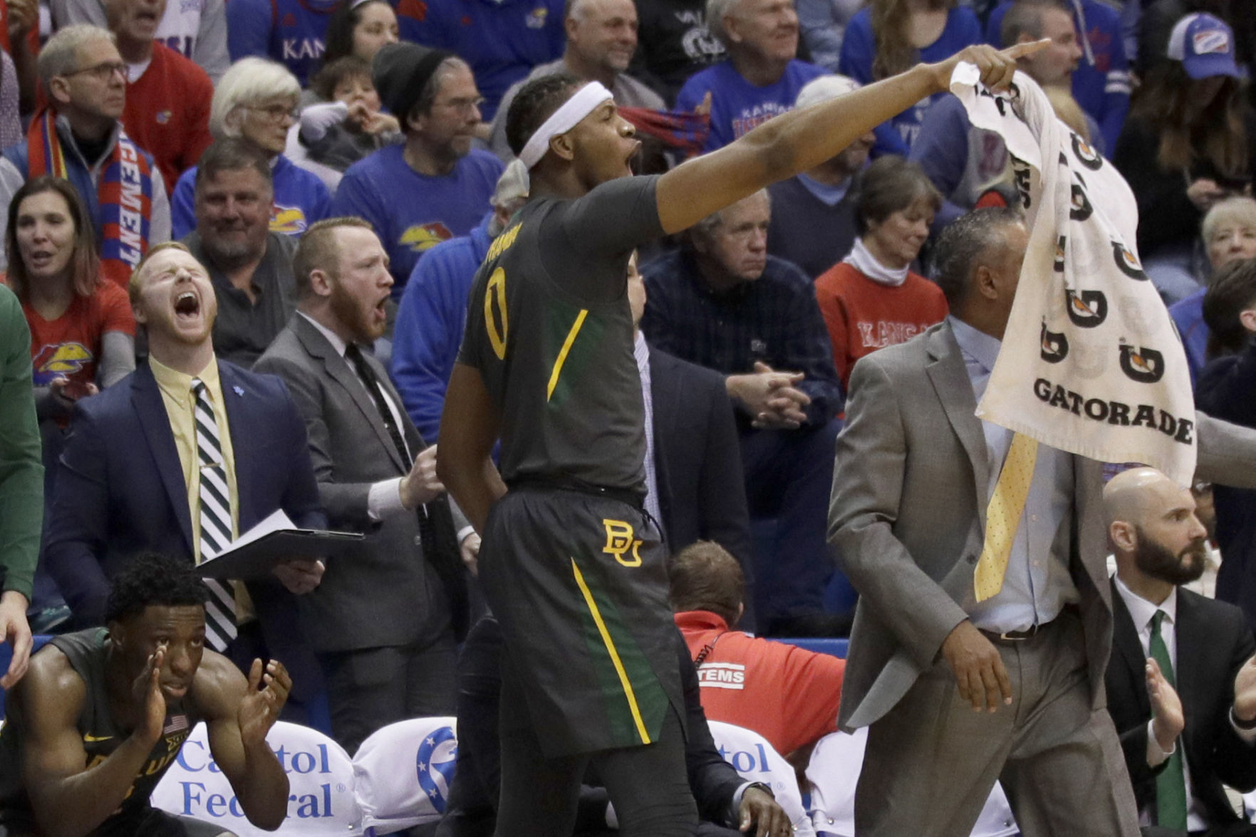 Baylor Kansas Basketball